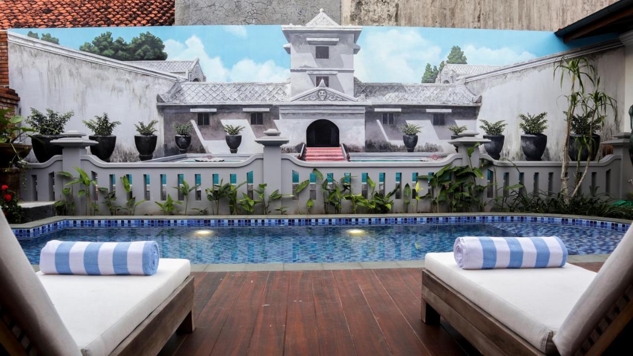 Omah Siliran Heritage Jogjakarta Buitenkant foto